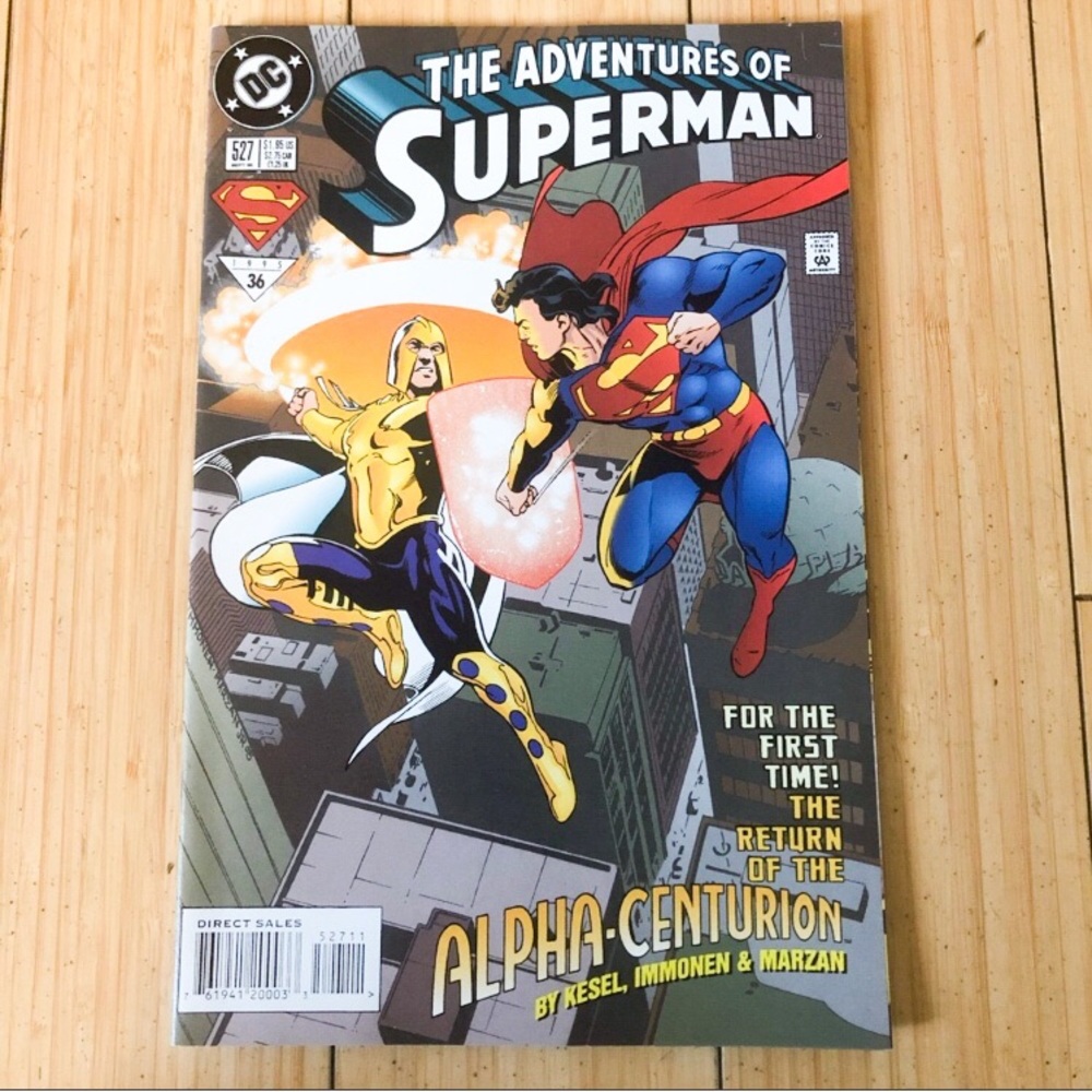 ⭐️ 1995 DC Comics The Adventures of Superman comic
